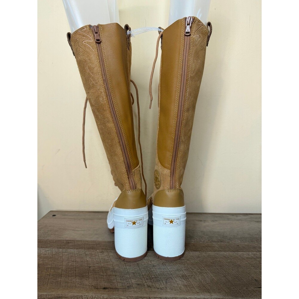 NEW Converse Chuck 70 De Luxe Heel XXHi Platform Western Size 5.5 boots knee - Picture 6 of 11